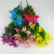 Factory Direct Sales Simulation Plastic Flowers 5 Fork 23 Head Shooting Props Indoor and Outdoor Decoration DIY Flower Arrangement