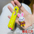 New Cute Cartoon Keychain Strap Rabbit Little Doll PVC Lovely Bag Hanging Ornament Couple Small Gift