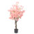 Artificial Plant Bonsai Large Floor Fake Flower Green Plant Pot Wedding Celebration Decoration Cherry Tree Peach Blossom