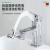Mechanical Arm Universal Tap Bubbler Washbasin 1080 Degrees Rotating Faucet Bathroom Splash-Proof Water Faucet Wash
