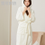 Coral Fleece Cotton Fruit Bathrobe Water-Absorbing Quick-Drying Hooded Design Autumn and Winter Warm Nightgown