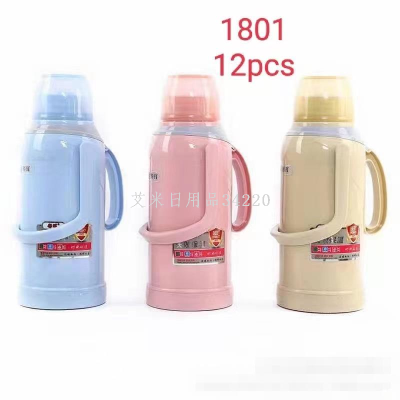 Dormitory Household Kettle Plastic Student Thermos Flask Vacuum Bottle Shell Large Capacity Liner 3L Or More