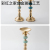 European Alloy Candlestick Affordable Luxury Style Living Room Decoration Decoration Crafts Creative Decorations