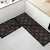Kitchen Floor Mat Two-Piece Set Carpet Water-Absorbing Non-Slip Mat Home Mat Oil-Absorbing and Dust-Absorbing Floor Mat Door Mat