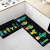 Household Rubber Kitchen Floor Mat Two-Piece Set Carpet Absorbent Non-Slip Oil-Proof Floor Mat Bedside Cushions