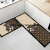 Kitchen Floor Mat Two-Piece Set Carpet Water-Absorbing Non-Slip Mat Home Mat Oil-Absorbing and Dust-Absorbing Floor Mat Door Mat