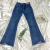 High-End Word-of-Mouth Line_yupi Fan Washed Stonewashed Light Blue Straight Jeans