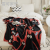 Half Velvet Blanket Sofa Blanket 2022 Warm and Soft Autumn and Winter New Arrival New Moon Cat-Naughty Cat