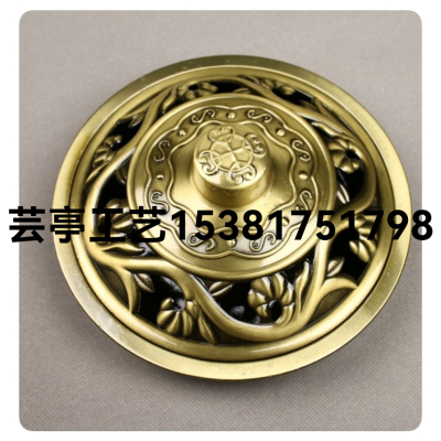 Longevity Rattan Plate Incense Burner Backflow Incense India Fragrant
Material: Copper Alloy Size: Width 17.1 * Height 8.5,