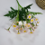 Simulation Small Chamomile Little Daisy Ono Chrysanthemum Silk Flower Fake Flower Wedding Home Furnishing Hotel Chamomile Artificial Flower Wholesale