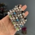 Pearl Crystal Alloy Butterfly Bracelet