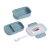 T07-2231 Lunch Box Double-Layer Lunch Box Separated Lunch Box with Tableware Microwaveable Heating Portable Lunch Box