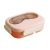 J35-2547 Compartment Sealed Lunch Box + Soup Bowl with Tableware Lunch Lunch Box Lunch Box Microwaveable Heating Lunch Box