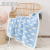 INS Style Soft Glutinous Cute Knitting Blanket Half Velvet Children's Blankets Lunch Break Multi-Purpose Blanket Children's Blanket 120*150