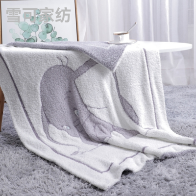 Multifunctional Shawl U-Shaped Pillow Dual-Purpose Blanket Flannel Nap Blanket Storage 85 * 150cm