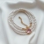 Pearl Diamond Double-Layer Necklace