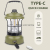 Outdoor Camping Lantern Ambience Light Ultra-Long Life Battery Tent Light Retro Camping Barn Lantern Electrodeless Dimming Hanging Light Campsite Lamp