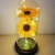 Glass Lampshade Gold Foil Yongsheng Rose SUNFLOWER Led Luminous Mother Valentine's Day Decoration Craft Wedding Gift Box