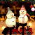 Solar Christmas Snowman Light Solar Decorative Lamp Solar Snowman Lawn Lamp Solar Ground Lamp