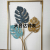Decorative Painting Wall Decoration and Wall Hanging Background Wall Hallway Mirror Wall Clock Craft Enterprise Craft Wall Clock Foreign Trade Export Cross-Border