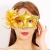 Holiday Masks, Party Mask, Half Face Flower Mask, Halloween Mask, Carnival Mask,