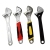 Adjustable Wrench Adjustable Wrench Black Adjustable Wrench Hardware Tools