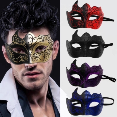 Painted Mask. Holiday Masks. Carnival Mask. Party Mask. Toy Mask, Halloween Mask