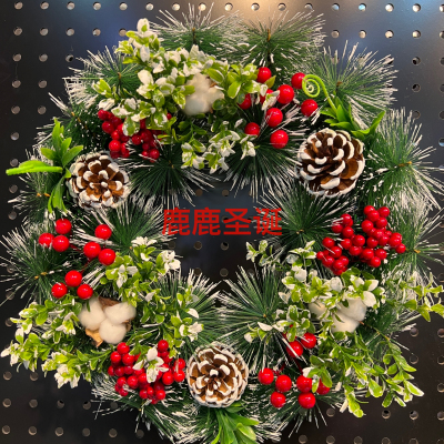 New Christmas Decorations Christmas gifts show window decorations Christmas wreath