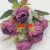 2023 New Single Branch Flower 32cm7 Fork Autumn Hydrangea Combination Artificial Flower, Artificial Artificial Flower Ornament Fake Flower