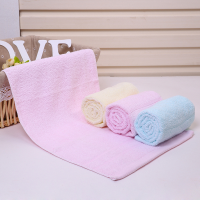 100% Pure color towel Period of absorbent towel soft dry hair towel