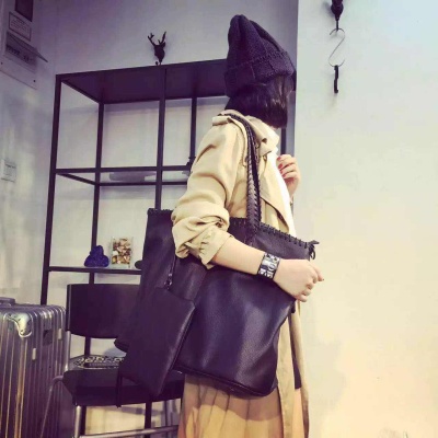 2015new style shoulder bags for ladies tote bags with lock  for women leather A/W bags