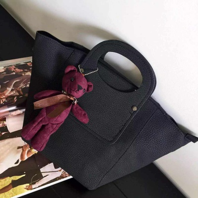 2015 new style of women bags fashion handbags for lady one bag with small bag