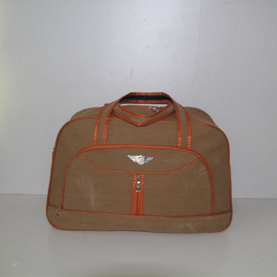 New of 2015 PU canvas travel bag