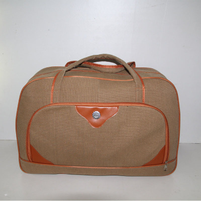 New of 2015 PU canvas travel bag