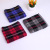 The new towel 32 strands of yarn dyed towel fashion Scotland plaid cotton towel