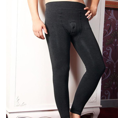 cottonThick winter plus velvet warm pants tight trousers long underwear one man travelling 