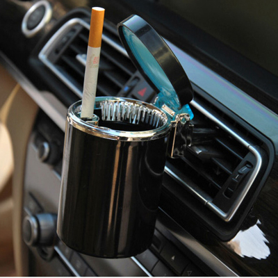 Car ashtray with light Car ashtrays