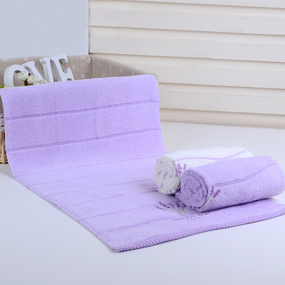 The new innovation towel the untwisted embroidered lavender face  fragrance towels