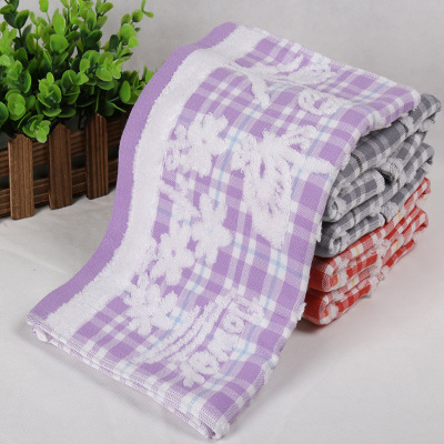 Twistless pure cotton towel gauze towel jacquard towels baby soft towel