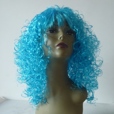 small volume of  wavy wig use glue hair