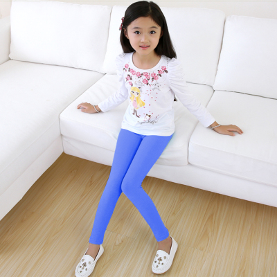 Girl children Leggings Leggings female trousers pure cotton trousers