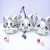 Lovely Cheese Cat Ceramic Wind Chimes