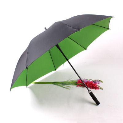 Super large double layer golf umbrella straight umbrella 