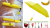 Creative Banana Shape Folding Umbrella (Yellow & Green)