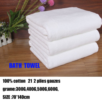 100% cotton white bath towel   5 star hotel face towel  can order