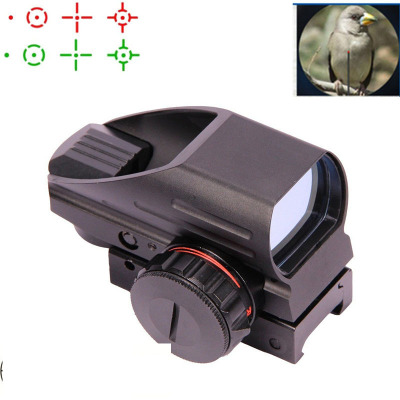 Holographic Laser Sight Scope Reflex 4 Red Green Dot Reticle Picatinny Rail