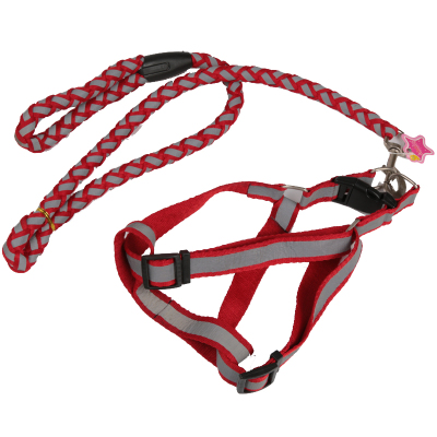 Pets' leashes woven reflective leashes