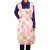 Lattice flower apron Work apron home used apron korea edition princess apron