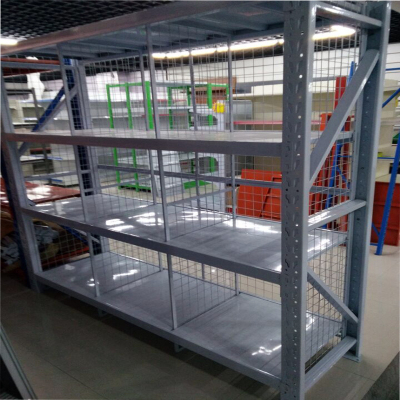 Grid type medium size storage goods shelf