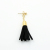 Autumn and winter new style noble long type chain tassels earrings ear decorations